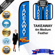 TAKEAWAY Feather Flag - Bundle