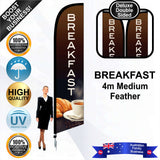 BREAKFAST Feather Flag - Bundle