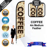 COFFEE Feather Flag - Bundle