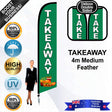 TAKEAWAY Feather Flag - Bundle