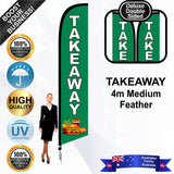 TAKEAWAY Feather Flag - Bundle