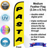 PASTA Feather Flag - Front