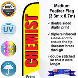 CHEMIST Feather Flag - Front
