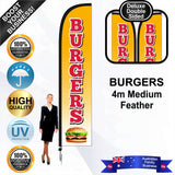 BURGERS Feather Flag - Bundle