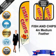 FISH AND CHIPS Feather Flag - Bundle