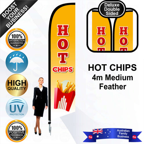 HOT CHIPS Feather Flag - Bundle