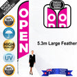 OPEN Feather Flag - Bundle