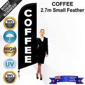 COFFEE Feather Flag - Bundle