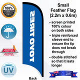 TOYO TIRES CONCAVE Feather Flag - Rear
