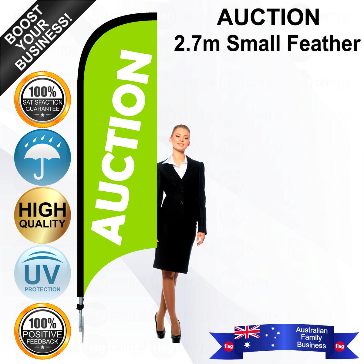 AUCTION Feather Flag - Bundle