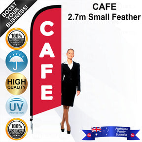 CAFE Feather Flag - Bundle