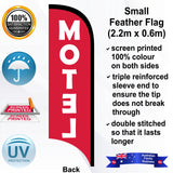 MOTEL Feather Flag - Rear