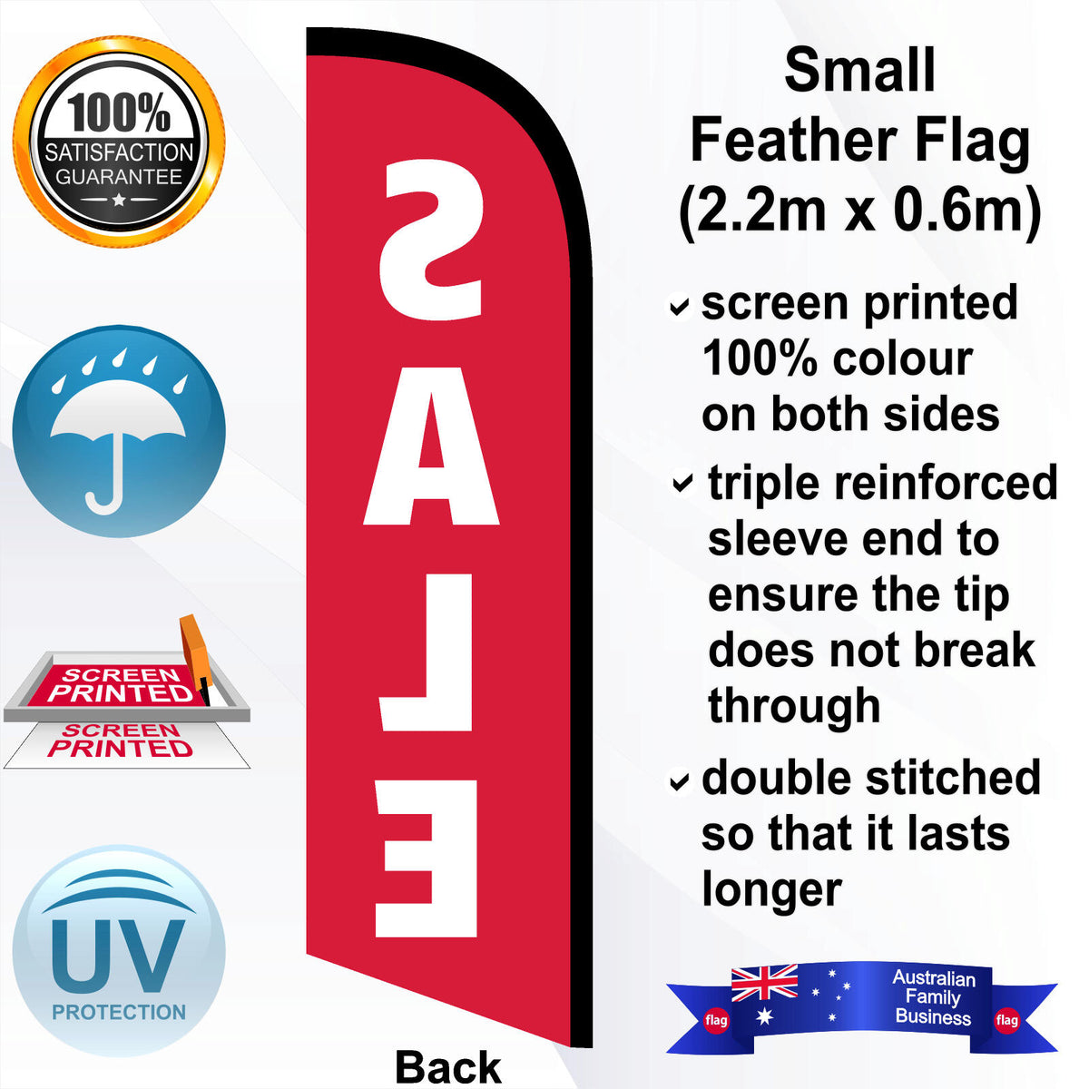 SALE Feather Flag - Rear