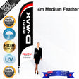 ISUZU D-MAX Feather Flag - Bundle