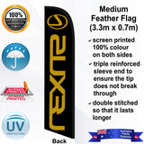 LEXUS Feather Flag - Rear