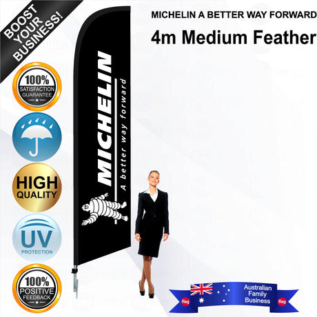 MICHELIN A BETTER WAY FORWARD Feather Flag - Bundle