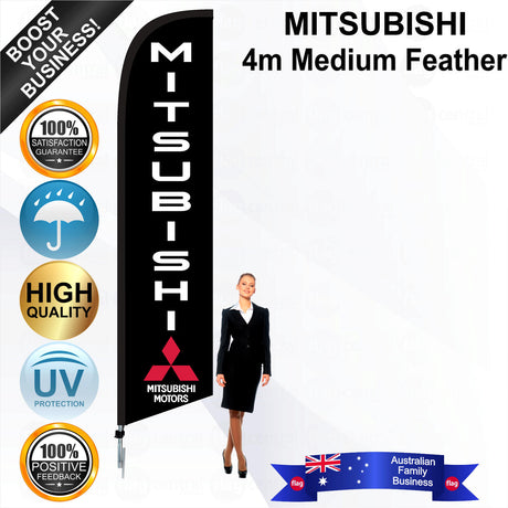 MITSUBISHI Feather Flag - Bundle