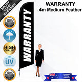 WARRANTY Feather Flag - Bundle