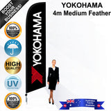 YOKOHAMA Feather Flag - Bundle