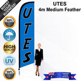 UTES Feather Flag - Bundle