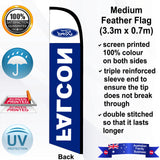 FORD FALCON Feather Flag - Rear
