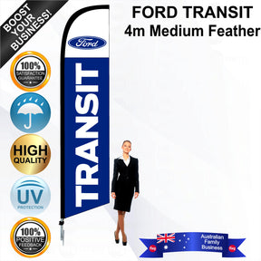 FORD TRANSIT Feather Flag - Bundle