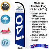 HYUNDAI i40 Feather Flag - Rear