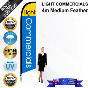 LIGHT COMMERCIALS Feather Flag - Bundle