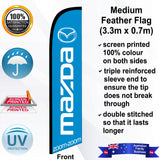 MAZDA Feather Flag - Front