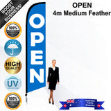 OPEN Feather Flag - Bundle