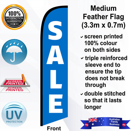 SALE Feather Flag - Front