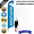 MAZDA SERVICE CENTRE Feather Flag - Bundle