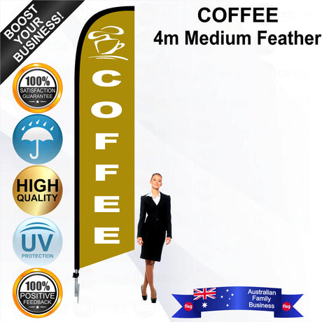 COFFEE Feather Flag - Bundle