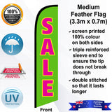 SALE Feather Flag - Front