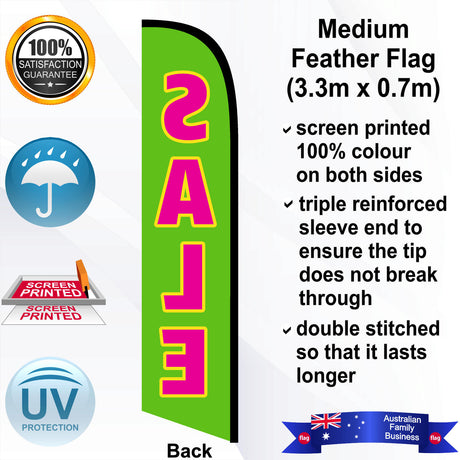 SALE Feather Flag - Rear