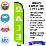SALE Feather Flag - Rear