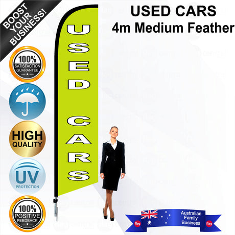 USED CARS Feather Flag - Bundle