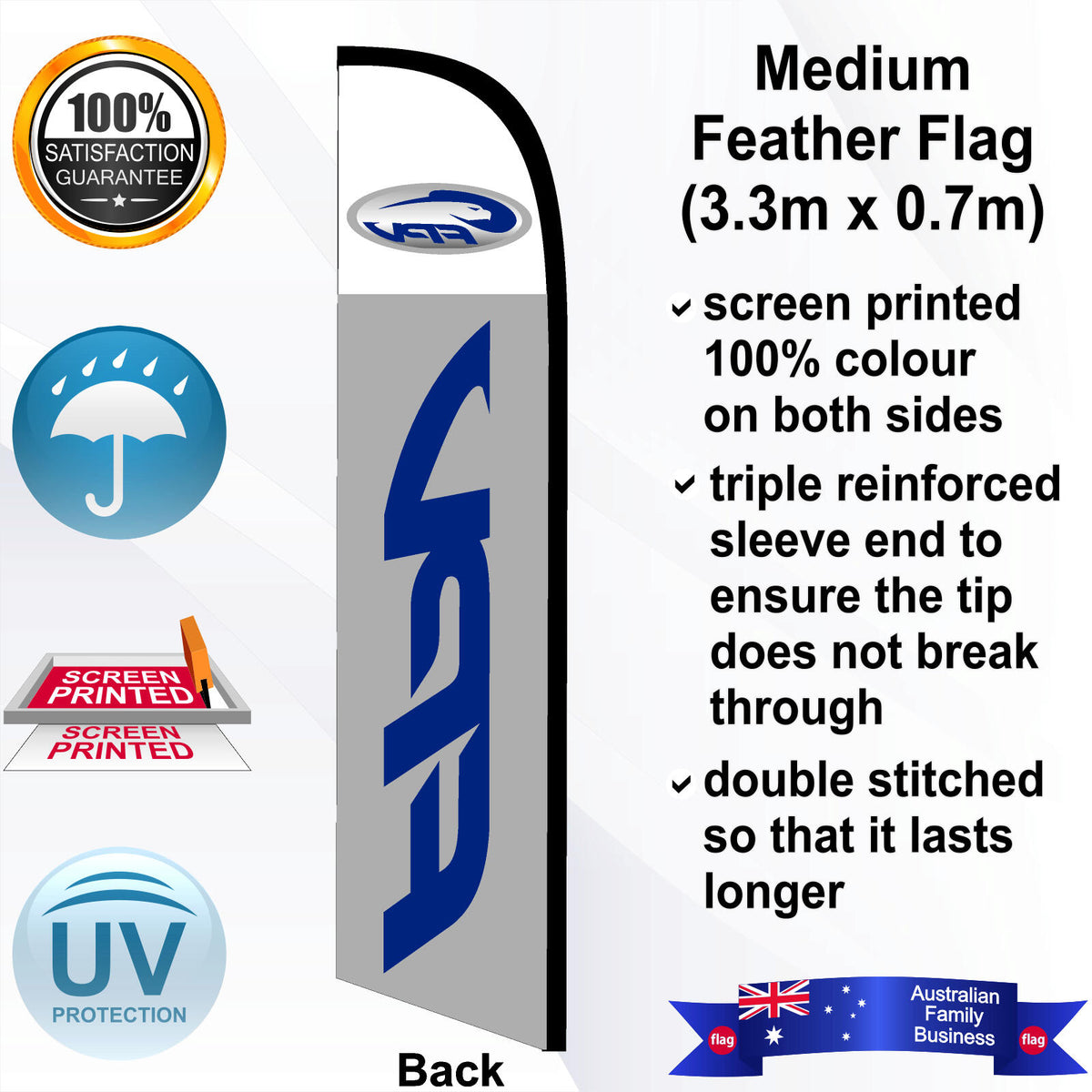 FORD FPV Feather Flag - Rear