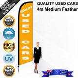 QUALITY USED CARS Feather Flag - Bundle