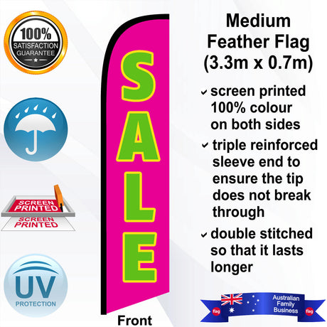 SALE Feather Flag - Front