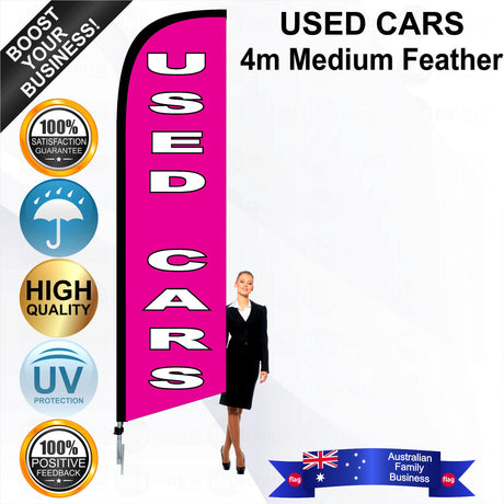 USED CARS Feather Flag - Bundle