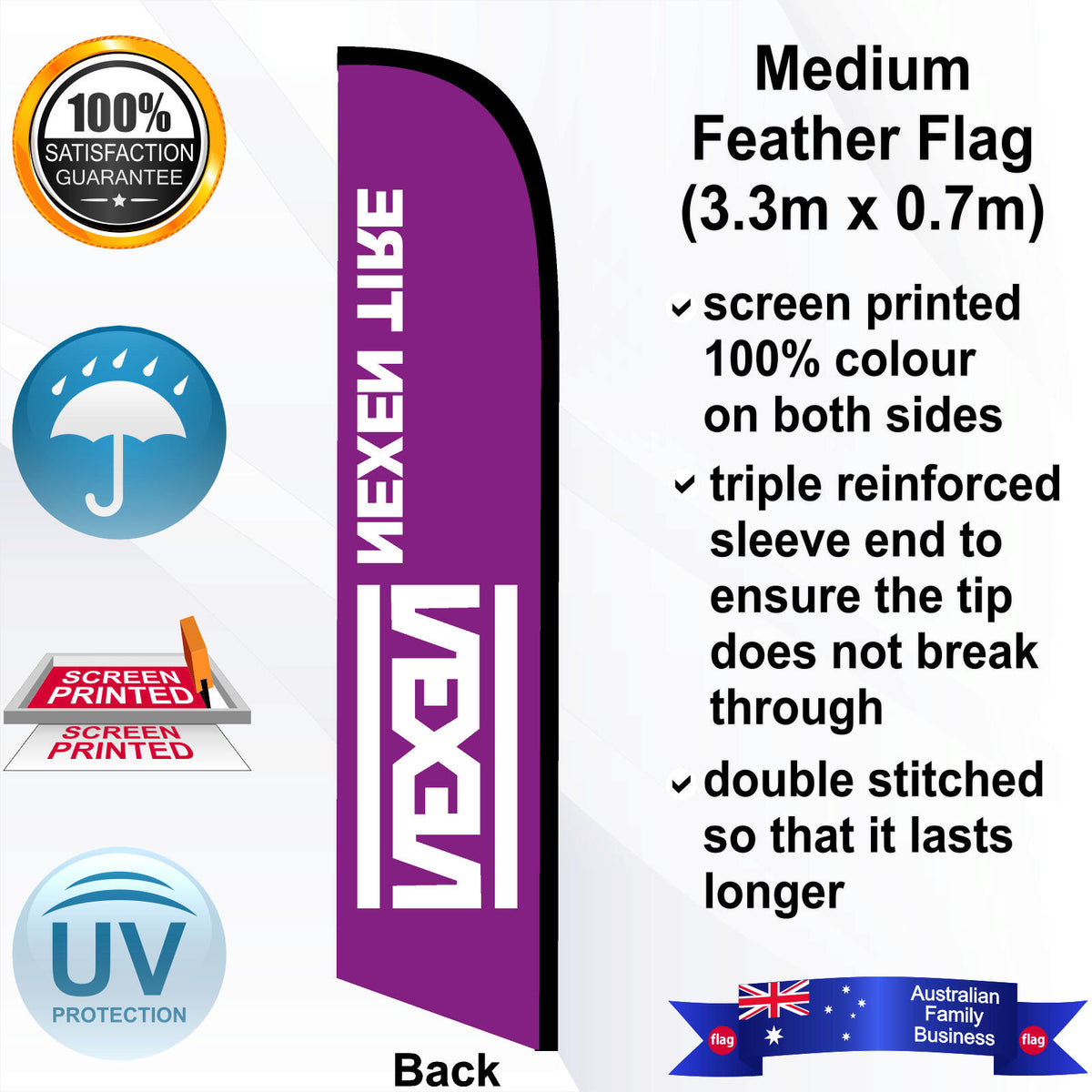 NEXEN TIRE Feather Flag - Rear