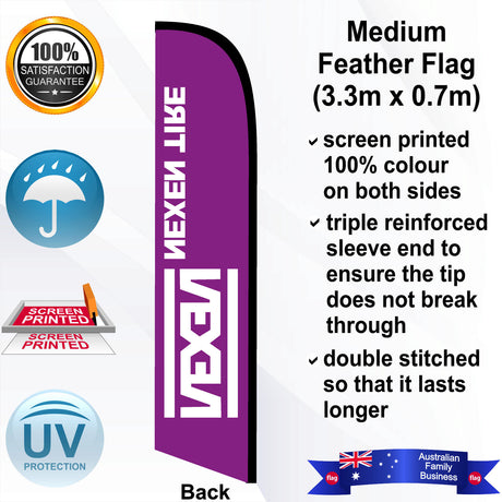 NEXEN TIRE Feather Flag - Rear