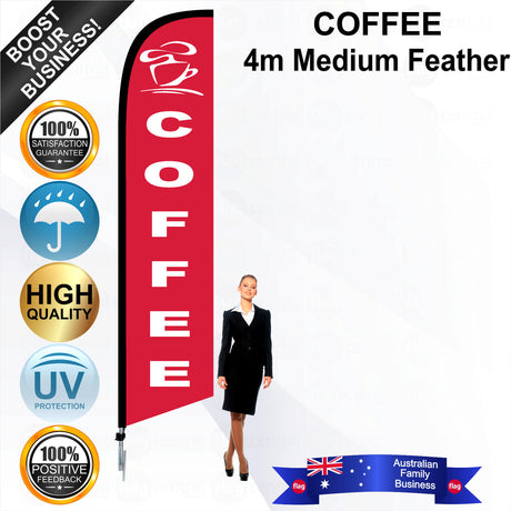 COFFEE Feather Flag - Bundle