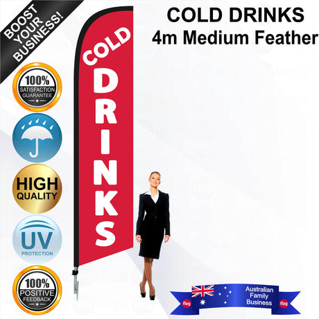 COLD DRINKS Feather Flag - Bundle