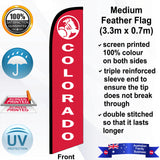 HOLDEN COLORADO Feather Flag - Front
