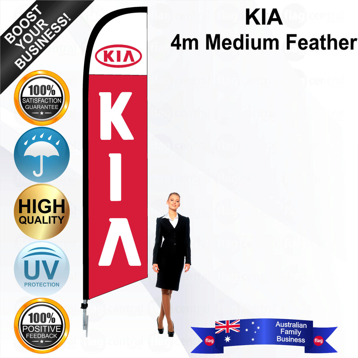 KIA Feather Flag - Bundle
