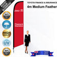 TOYOTA FINANCE & INSURANCE Feather Flag - Bundle