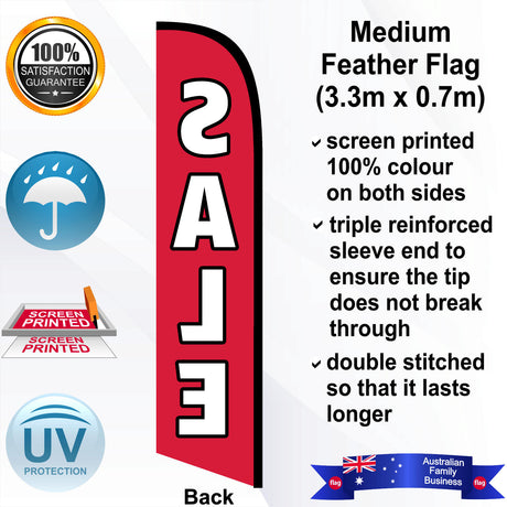SALE Feather Flag - Rear