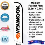 HANKOOK Feather Flag - Rear
